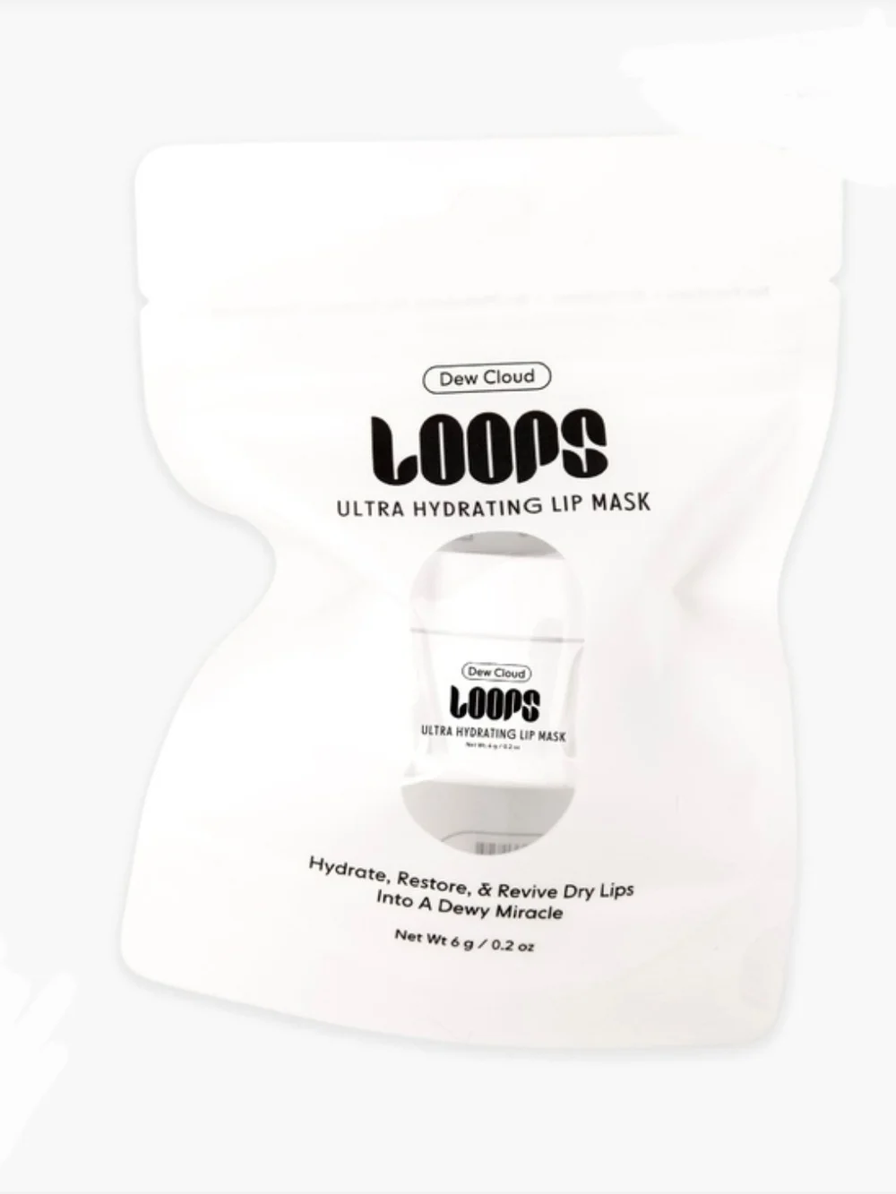 Loops Dew Cloud Ultra Hydrating & Double Take Korean Mini Lip Masks BNIB
